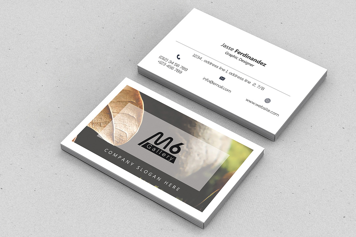 Unique 50 Business Card Bundle, a Business Card Template by M6 Gallery (Photo 60 of 151)