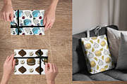 Patisserie Favorites Macaron Pattern, a Food Illustration by Elatedowl (Thumbnail 7 of 11)
