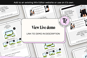 Minimal Faceless Sales Page, a Wix Template by Template Twist Shop (Thumbnail 3 of 10)