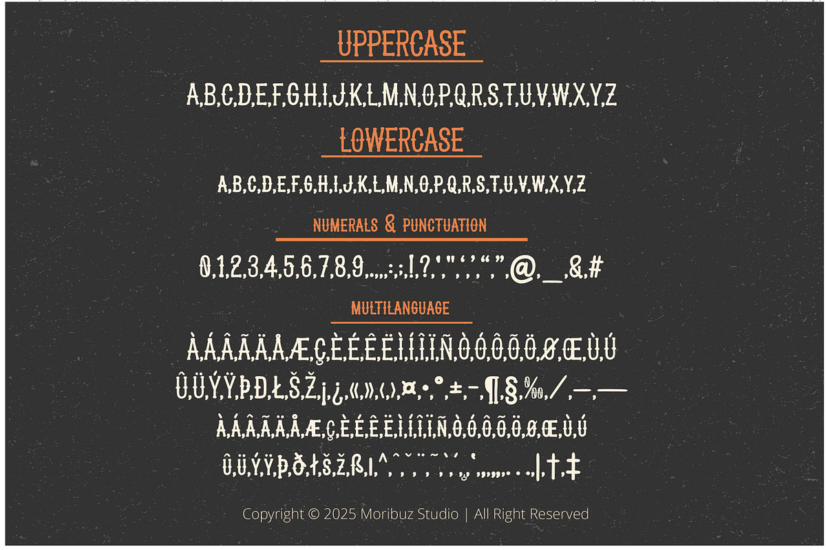 Wega | Vintage Font, a Slab Serif Font by Moribuz Studio (Photo 2 of 3)
