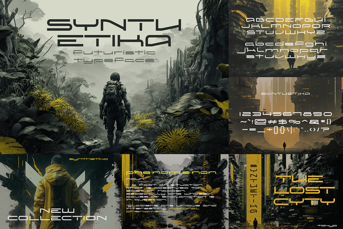 Robotics Font Bundle - 55 Fonts!, a Sans Serif Font by HipFonts (Photo 14 of 15)