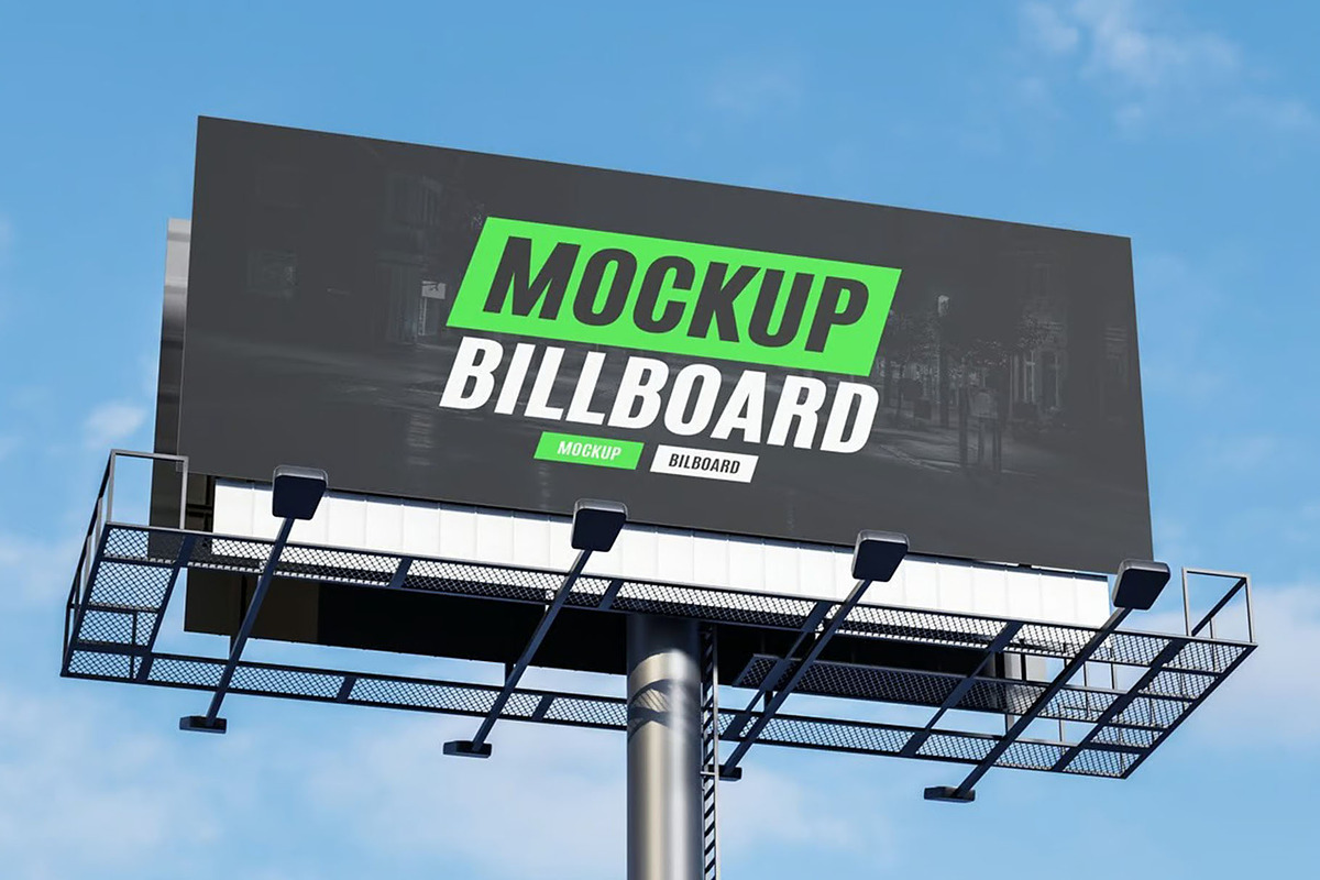 Billboard Mockup, an Advertising Mockup by Se٧enStudio (Photo 4 of 5)