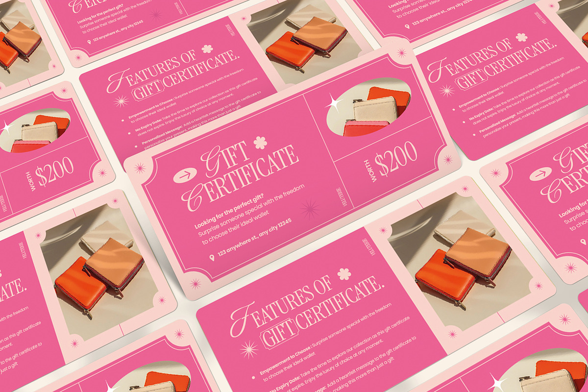 Surprise Wallet - Gift Certificate, a Print Template by VUNIRA (Photo 2 of 3)