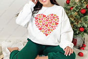 Watercolor Valentine Day Heart PNG, an Illustration by CraftArtStudio (Thumbnail 4 of 4)