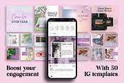 Spiritual Instagram Canva Post, a Social Media Template by Snapybiz (Thumbnail 10 of 10)