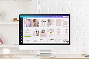 Canva Workbook Template, a Templates & Theme by Joanna Lane Designs (Thumbnail 3 of 4)