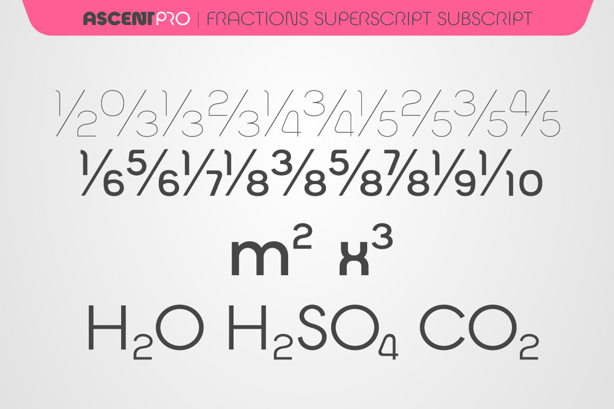 Ascent Pro (18 fonts), a Sans Serif Font by Fontop (Photo 9 of 15)