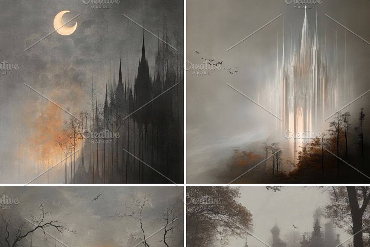 Haunted Worlds, a Seasonal Illustration by pictures for you (Photo 17 of 32)