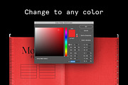 Paper File Folder Mockup, a Product Mockup by Bolderaja1 Studio (Thumbnail 12 of 12)
