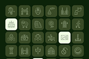 1390 Cultural and Historical Icons, an Outline Icon by Prosymbols (Thumbnail 15 of 25)