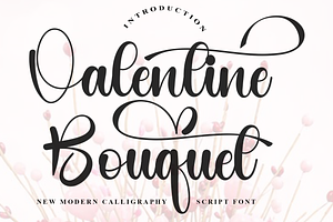 Valentine Bouquet, a Handwritten Font by InermediaSTUDIO