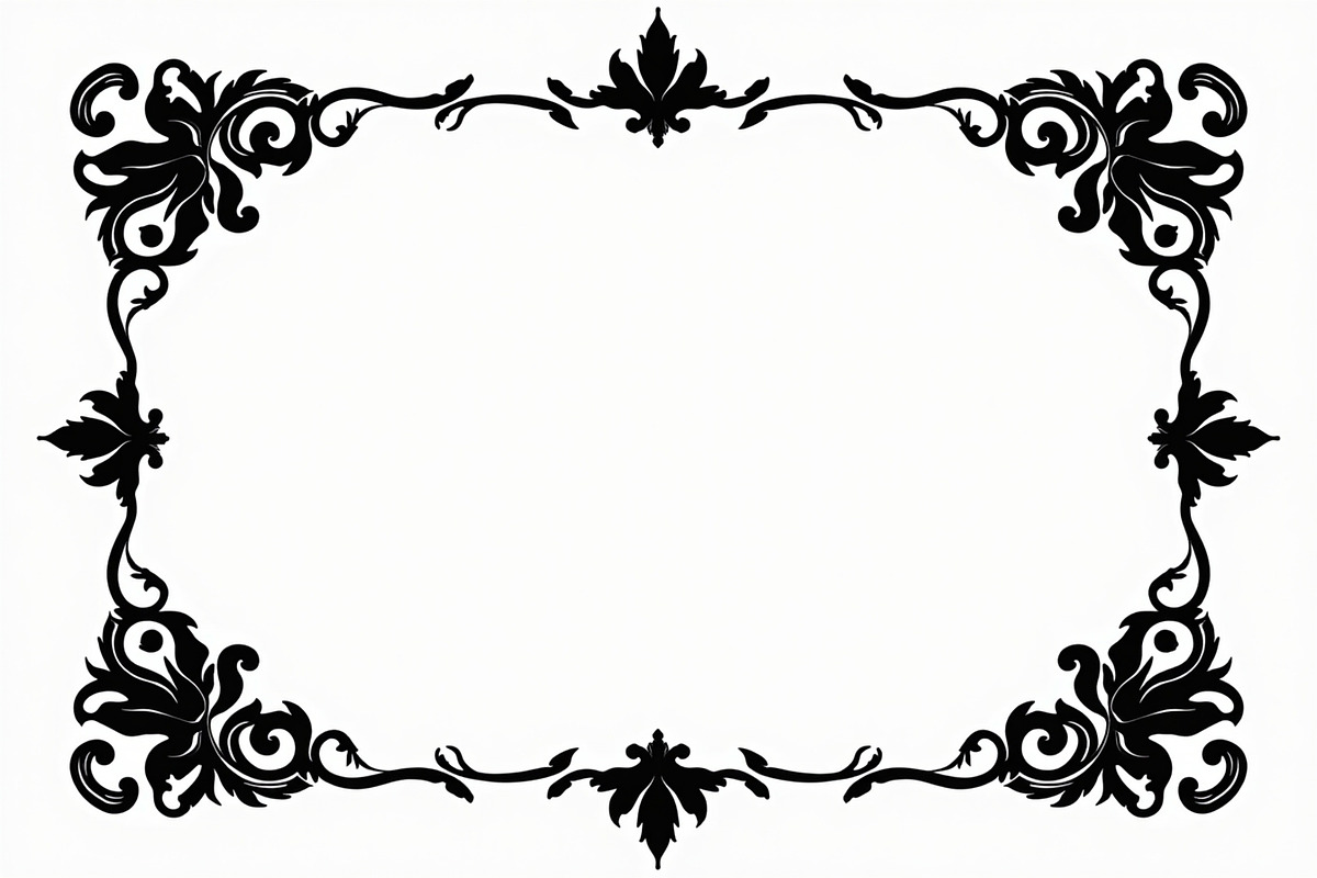 Elegant frame with decorative, an Illustration by Amazin_art (Photo 13 of 17)