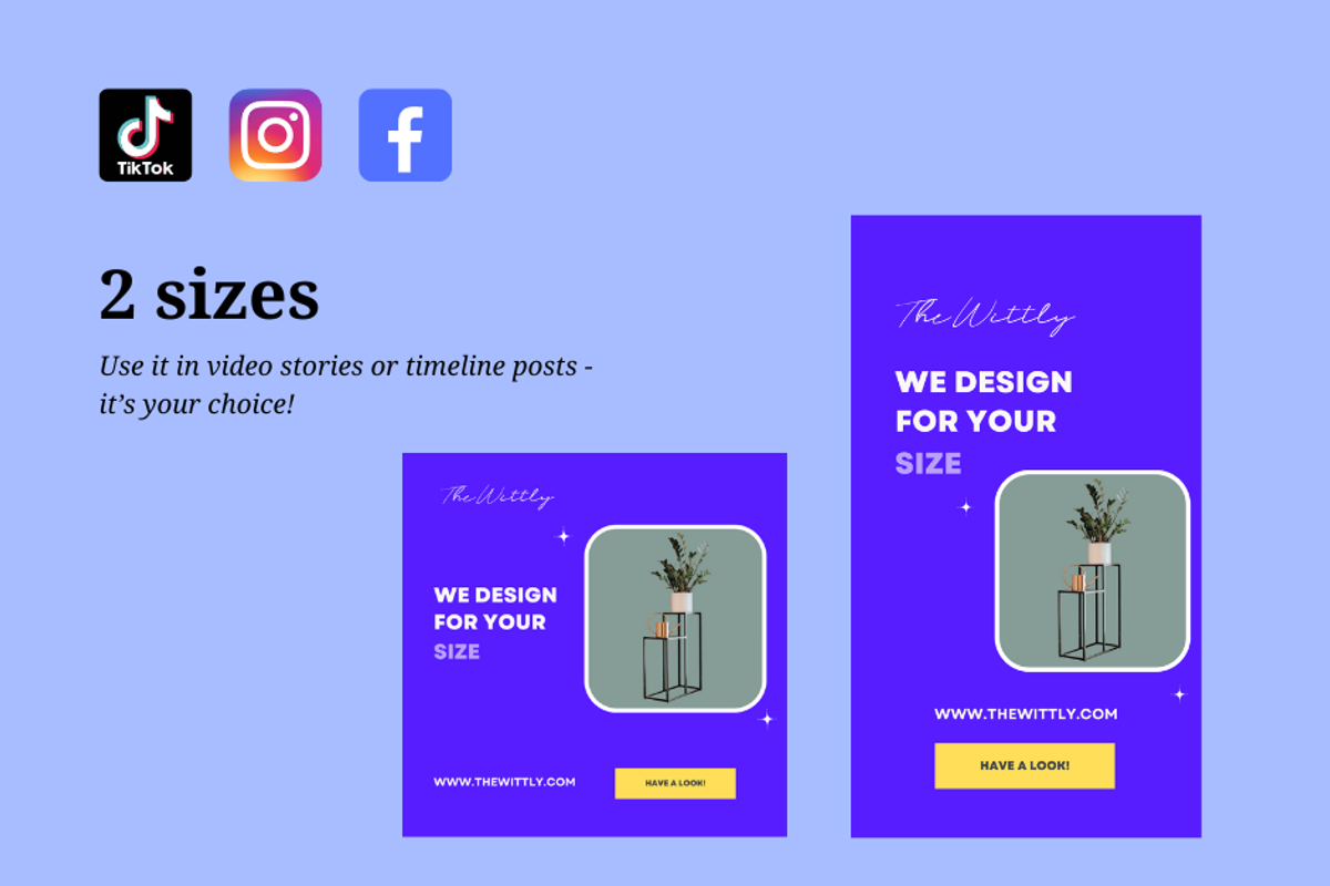 Editable animated video ad, a Social Media Template by TheWittly (Photo 3 of 4)