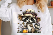 Whimsical Woodland Honey Clipart, a Transportation Illustration by Digital Artistic99 (Thumbnail 7 of 9)