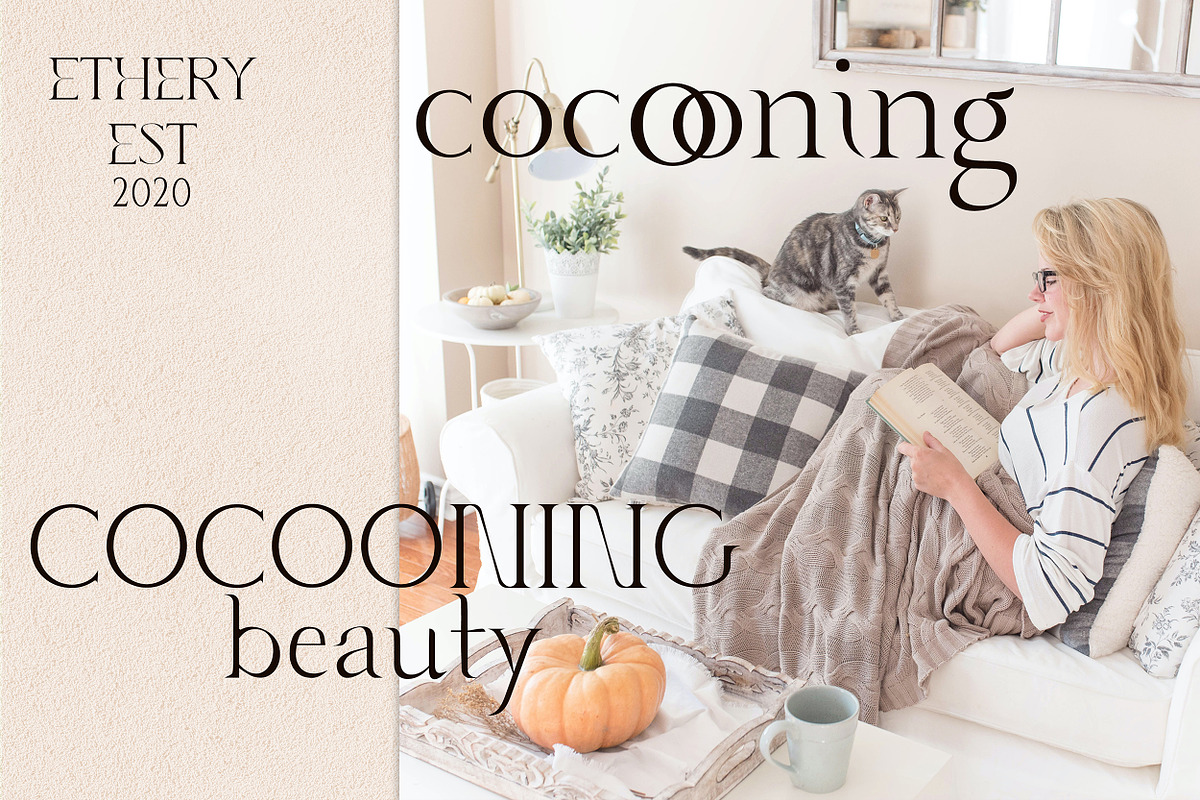 Ethery Modern Serif Font, a Serif Font by LABFcreations (Photo 3 of 11)