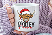 Mooey Christmas PNG, a Seasonal Illustration by DreamCafeArt (Thumbnail 7 of 7)