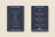 Wedding Invitation set, an Invitation Template by NataLito (Thumbnail 3 of 5)