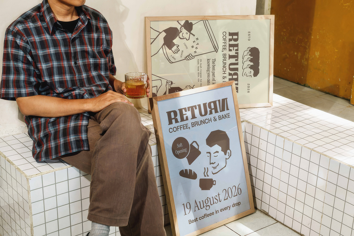 Coffee Shop Mockups, a Mockup by Vitora Mockup (Photo 12 of 15)