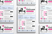 Comic Style Resume CV, a Resume Template by iDoodle Studio (Thumbnail 2 of 4)