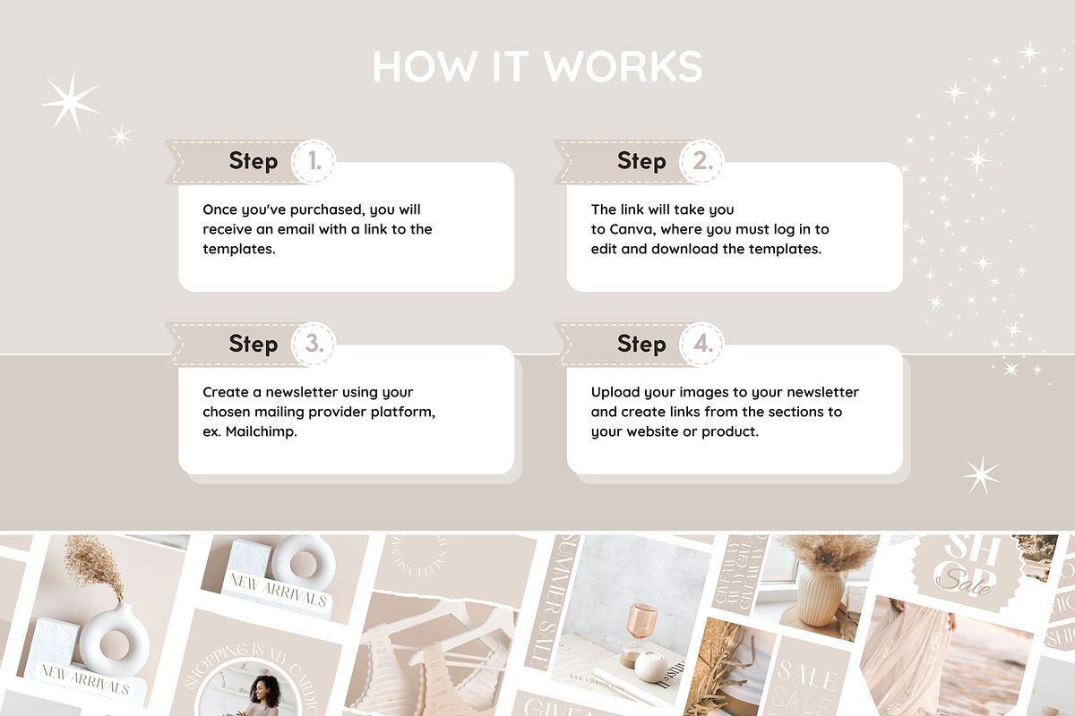 Beige Email Templates, an Email Template by SunshineStudioBoutique (Photo 9 of 9)