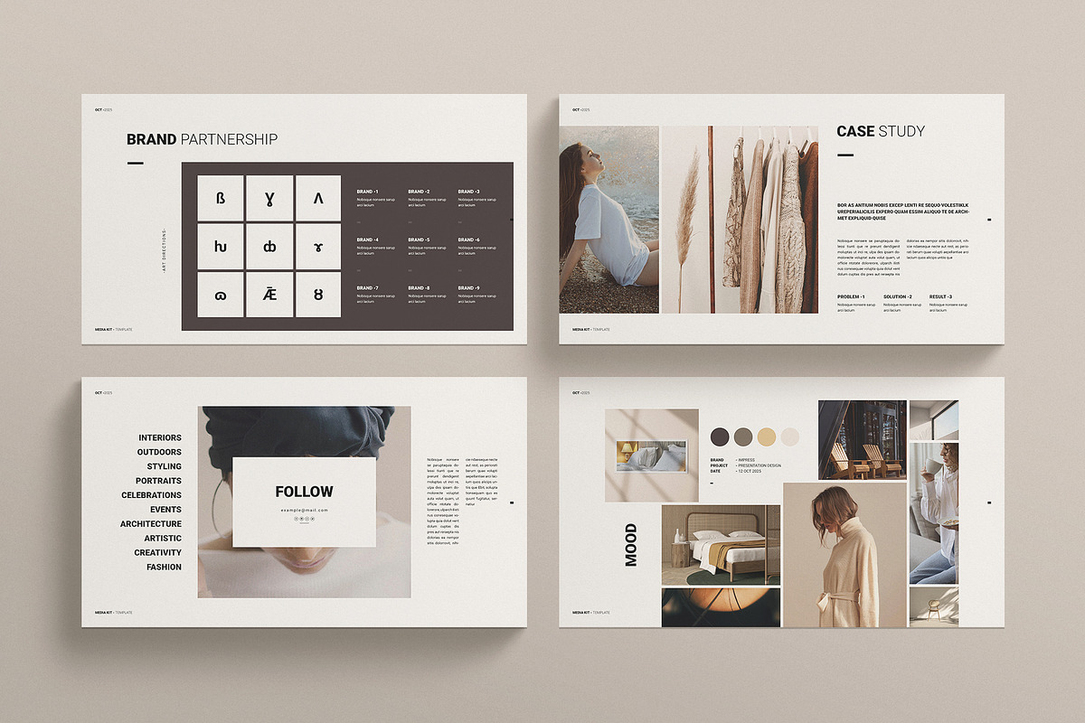 Media Kit Presentation Template, a Presentation Template by E-Type (Photo 6 of 7)