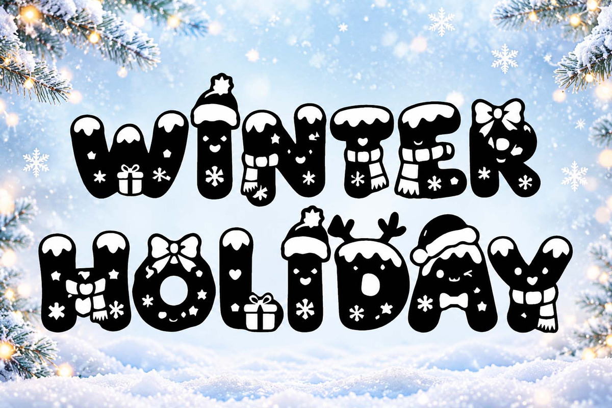 Christmas Dariona, a Handwritten Font by Yoga Letter (Photo 3 of 10)