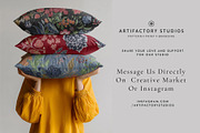 Vintage Floral Pattern & Elements, a Decorative Illustration by Artifactory Studios (Thumbnail 6 of 6)