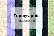 Topographic Contour Background, a Background Graphic by MSG Studio (Thumbnail 1 of 9)