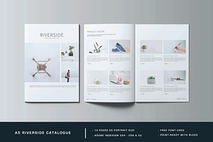A5 Riverside Catalogue / Brochure, a Brochure Template by Alhaytar