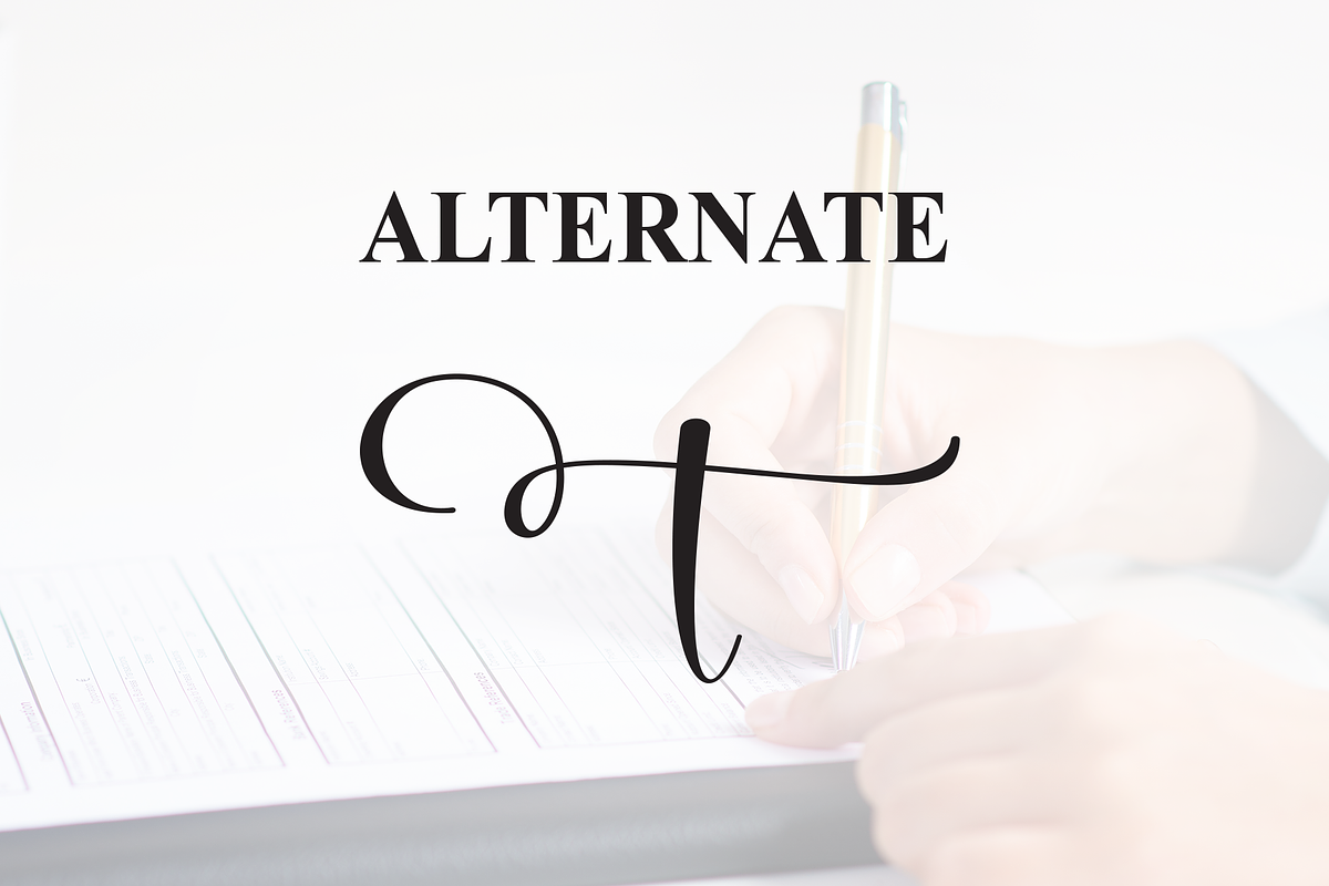 Signature | Script Font, a Handwritten Font by Scratchones (Photo 8 of 9)