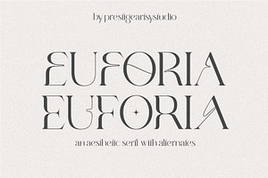 EUFORIA — An Aesthetic Serif