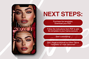 Brows & Lashes Instagram Templates, a Social Media Template by DesignsbyMariaStudio (Thumbnail 8 of 10)
