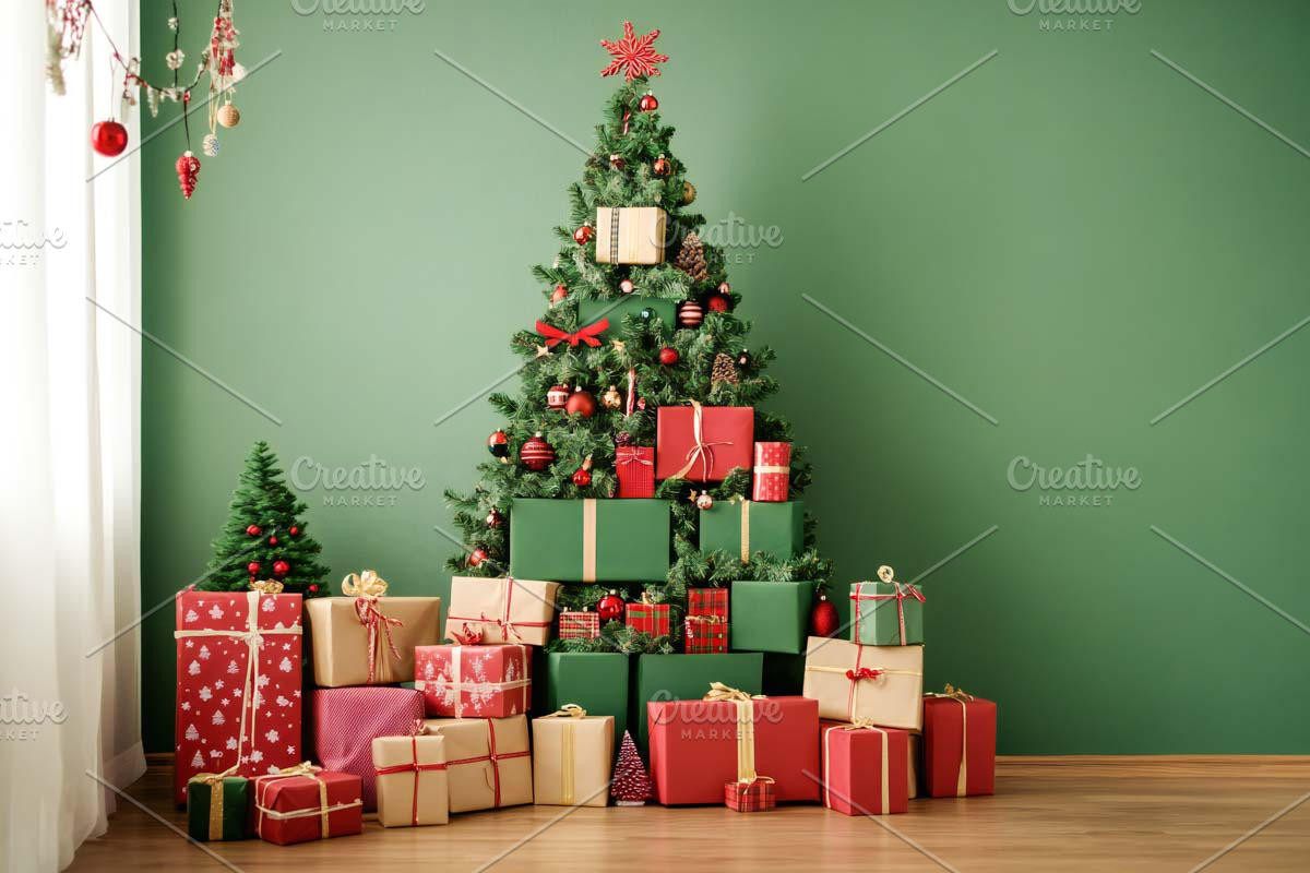 Creative Christmas Tree with Present, an Arts & Entertainment Photo by VetalStock (Photo 3 of 8)