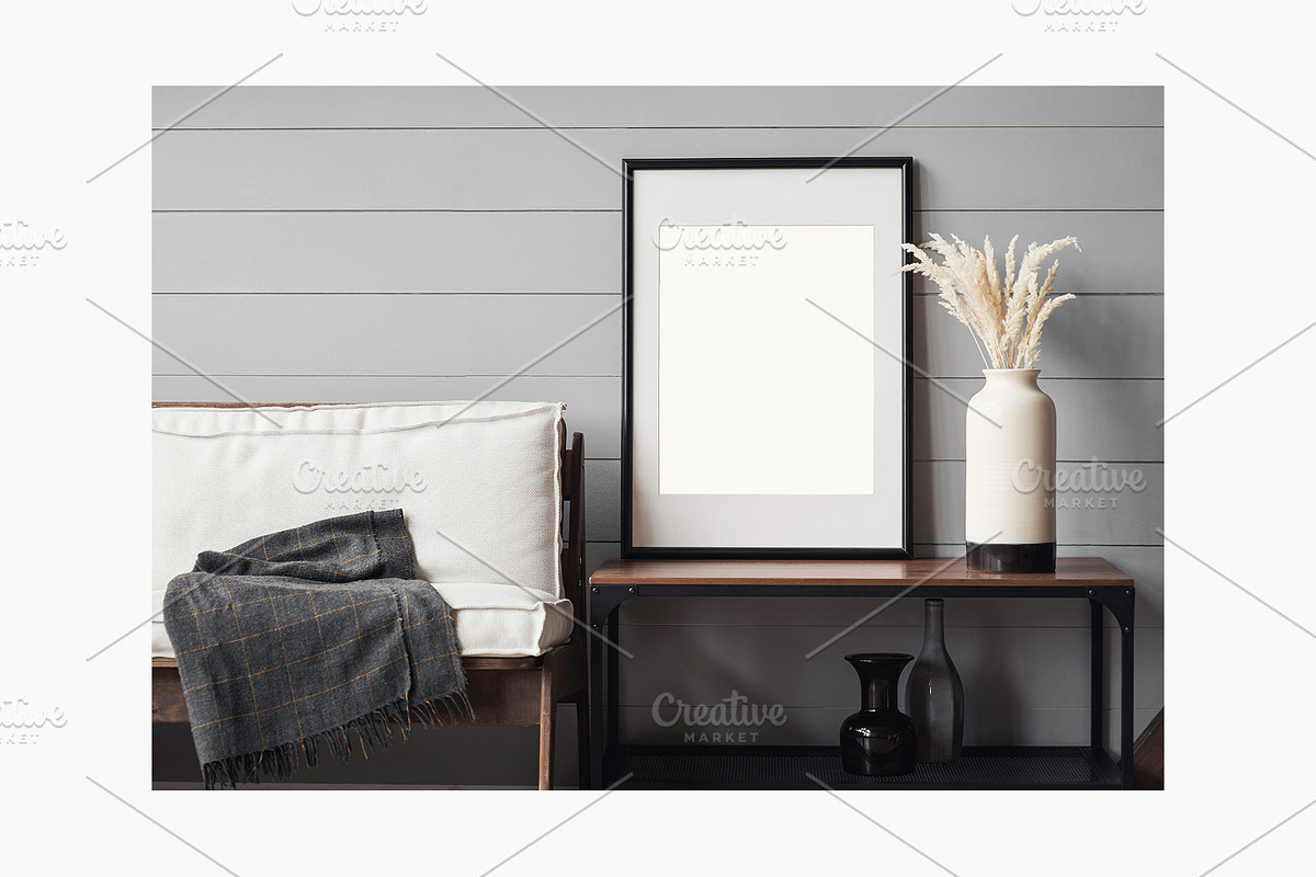 Artwork Frame Mockup Photo Bundle, a Poster Template by Octopus_Vibes (Photo 14 of 15)