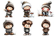 Just Boys Clipart Bundle, an Illustration by Daily.Designs (Thumbnail 3 of 5)