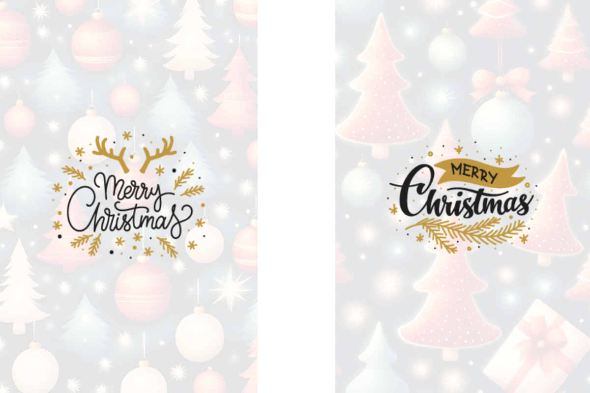 Christmas Card Designs Bundle 5, a Card Template by Jay Major Designs (Photo 10 of 10)
