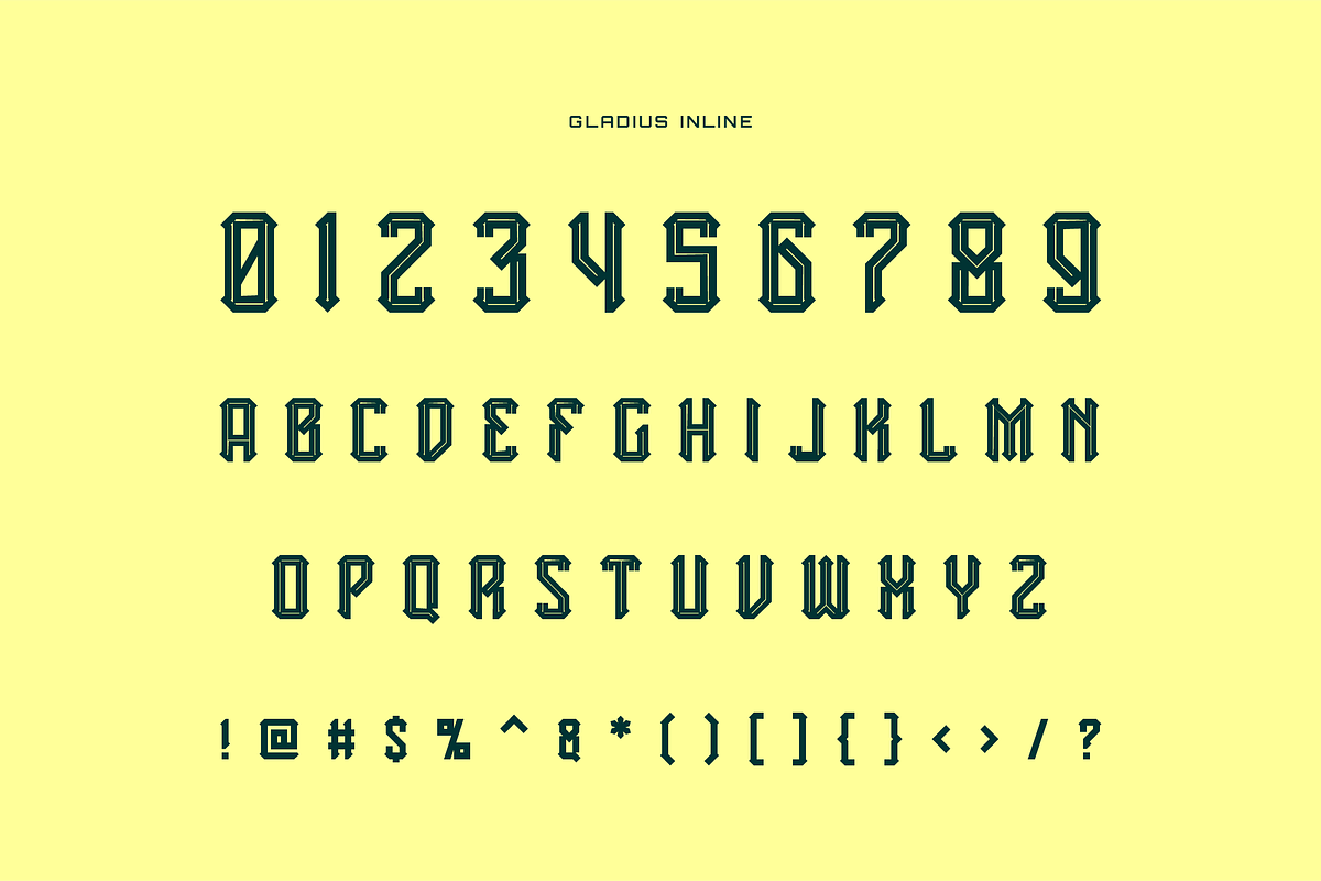 Gladius, a Serif Font by KURO (Photo 3 of 4)