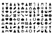 Holiday, Celebration Silhouette Pack, an Illustration by Creative_View (Thumbnail 4 of 4)