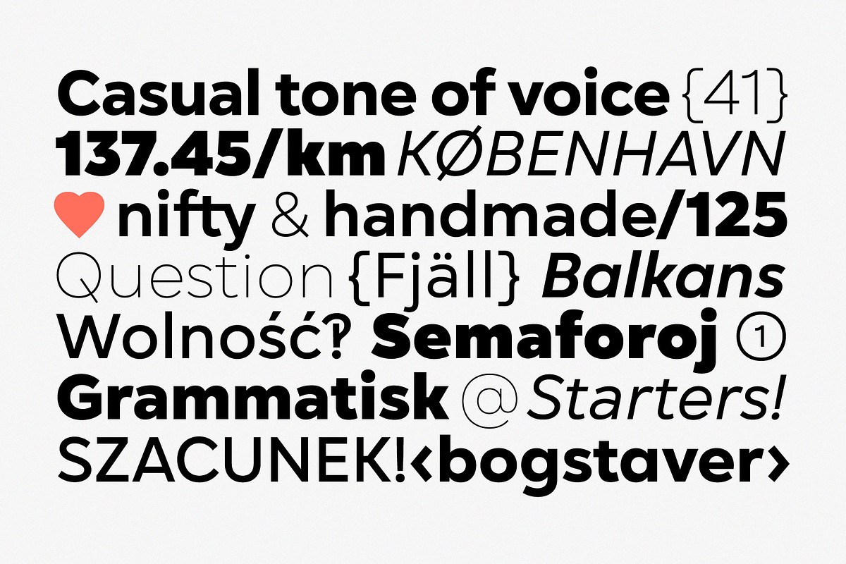 Gogh Font Family, a Sans Serif Font by Type Forward (Photo 2 of 9)
