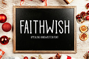 Faithwish Typeface, a Handwritten Font by Seemly Fonts (Thumbnail 1 of 4)