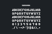 Varsowa - Modern Sans Font, a Sans Serif Font by Iqsiart Studio (Thumbnail 5 of 6)