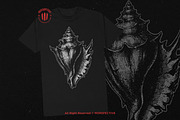 10 Bundle Dark Art Sea Shell Ocean, an Illustration by Morspective (Thumbnail 2 of 7)