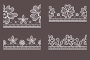 lace pattern brushes., a Pattern Graphic by Ajuga (Thumbnail 8 of 9)