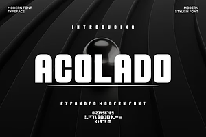 Acolado Font