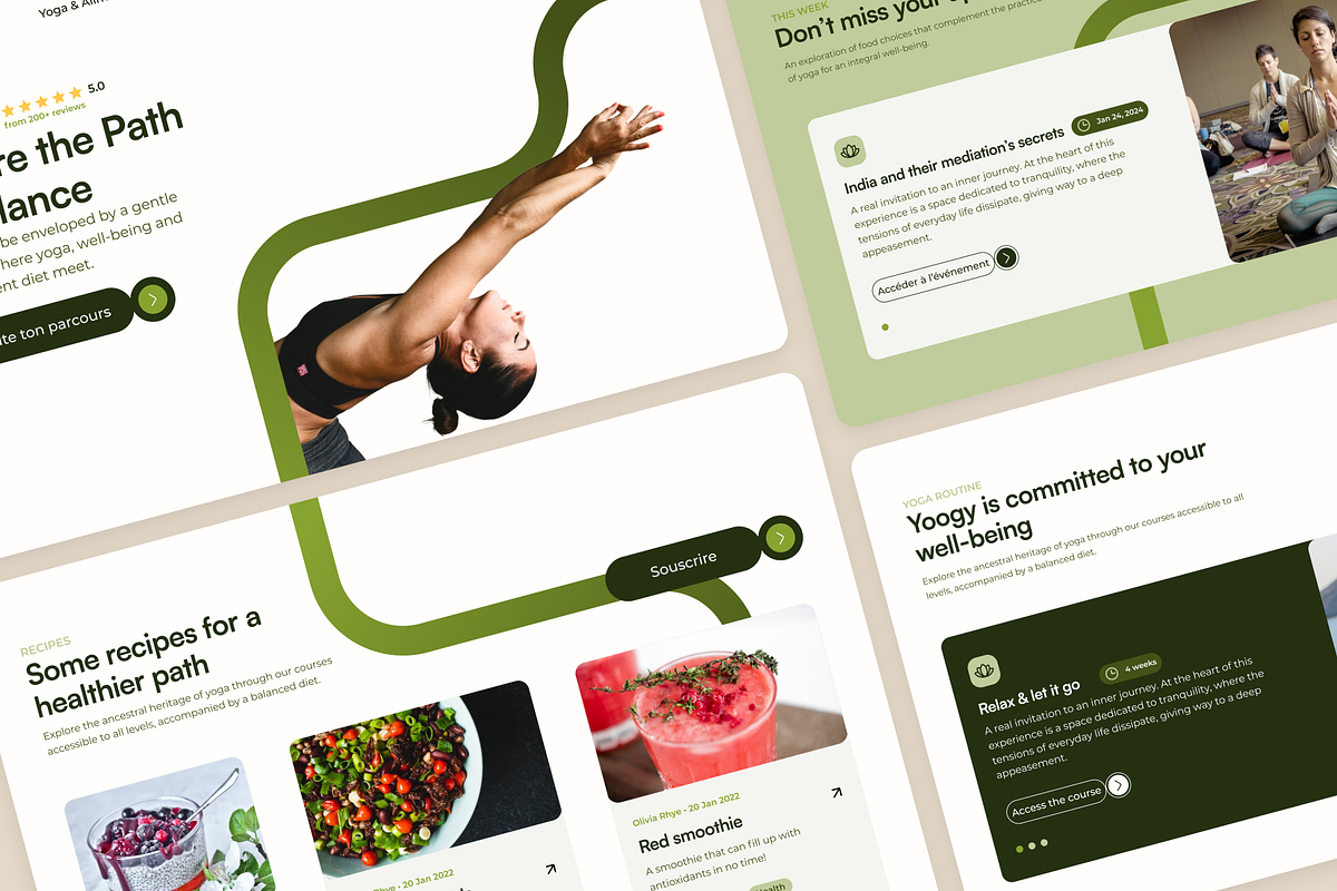 Yoogy - Yoga Template, a Websites & App Template by Dafolle (Photo 1 of 4)
