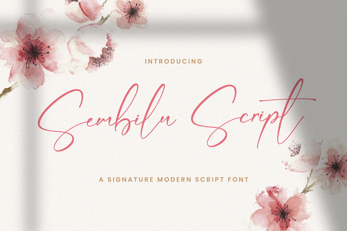 Sembilu Script - Handwritten Font, a Script Font by StringLabs (Photo 1 of 10)