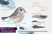 Procreate 5 Watercolor Brush Bundle, a Brush Add-On by RadekBroz (Thumbnail 2 of 9)