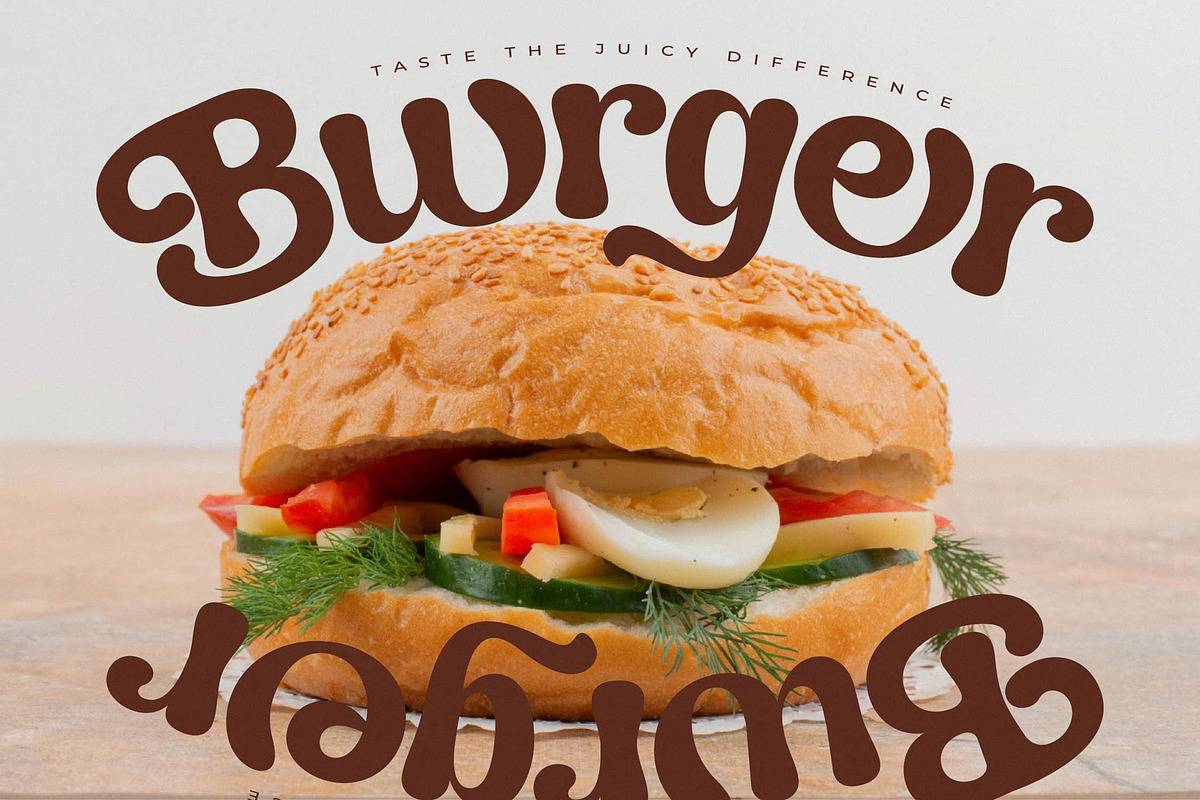 Asterah Quirkyn  Chunky Groovy Font, a Serif Font by Letterena Studios (Photo 9 of 15)