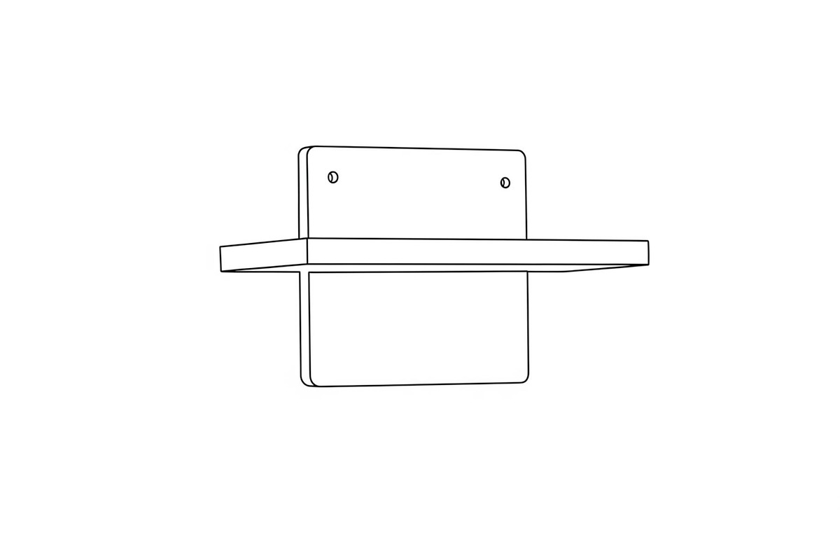 Wall Shelf Bracket Vector Bundle, an Illustration by Gaye Art (Photo 42 of 51)