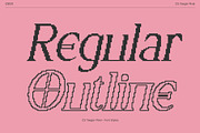 CS Yaeger Pixel, a Serif Font by Craft Supply Co. (Thumbnail 3 of 8)